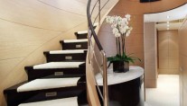 Motor Yacht TOLD U SO -  Interior Stairs